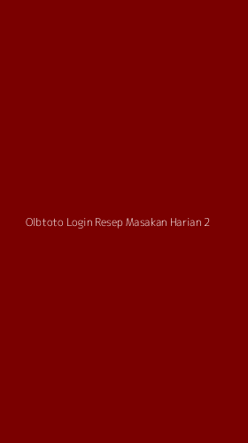Tampilan Antarmuka Aplikasi Olbtoto Login Resep Masakan Harian - 2