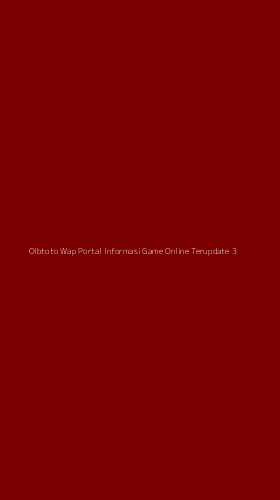 Tampilan Antarmuka Aplikasi Olbtoto Wap Portal Informasi Game Online Terupdate - 3