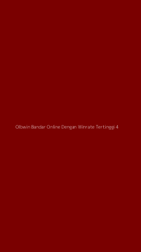 Tampilan Antarmuka Aplikasi Olbwin Bandar Online Dengan Winrate Tertinggi - 4