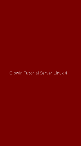 Tampilan Antarmuka Aplikasi Olbwin Tutorial Server Linux - 4