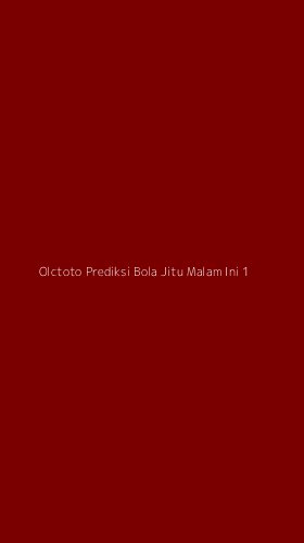 Tampilan Antarmuka Aplikasi Olctoto Prediksi Bola Jitu Malam Ini - 1