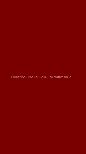 Tampilan Antarmuka Aplikasi Olenation Prediksi Bola Jitu Malam Ini - 2