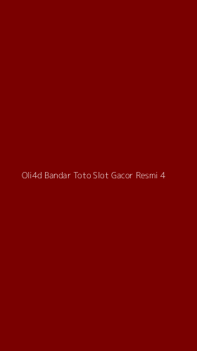 Tampilan Antarmuka Aplikasi Oli4d Bandar Toto Slot Gacor Resmi - 4