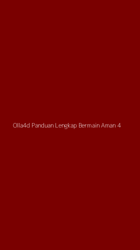 Tampilan Antarmuka Aplikasi Olla4d Panduan Lengkap Bermain Aman - 4