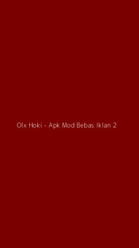 Tampilan Antarmuka Aplikasi Olx Hoki - Apk Mod Bebas Iklan - 2