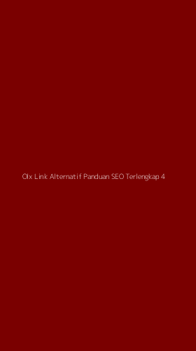 Tampilan Antarmuka Aplikasi Olx Link Alternatif Panduan Seo Terlengkap - 4
