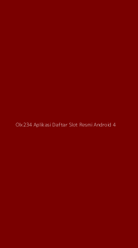 Tampilan Antarmuka Aplikasi Olx234 Aplikasi Daftar Slot Resmi Android - 4