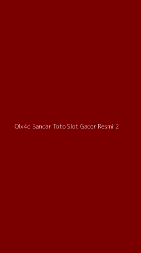 Tampilan Antarmuka Aplikasi Olx4d Bandar Toto Slot Gacor Resmi - 2