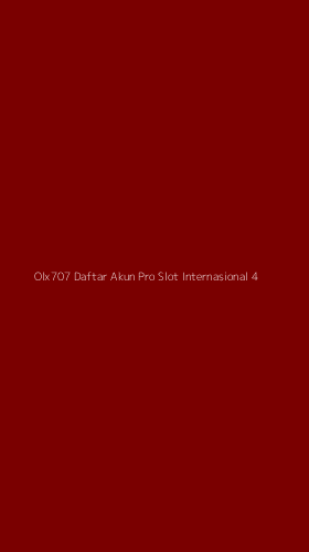 Tampilan Antarmuka Aplikasi Olx707 Daftar Akun Pro Slot Internasional - 4