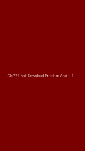 Tampilan Antarmuka Aplikasi Olx777 Apk Download Premium Gratis - 1