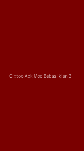 Tampilan Antarmuka Aplikasi Olxtoo Apk Mod Bebas Iklan - 3