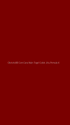 Tampilan Antarmuka Aplikasi Olxtoto88 Com Cara Main Togel Colok Jitu Pemula - 4