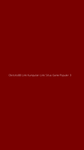 Tampilan Antarmuka Aplikasi Olxtoto88 Link Kumpulan Link Situs Game Populer - 3