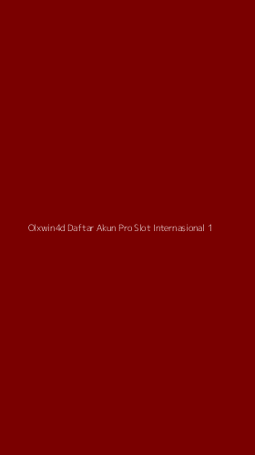 Tampilan Antarmuka Aplikasi Olxwin4d Daftar Akun Pro Slot Internasional - 1