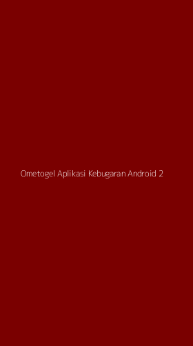 Tampilan Antarmuka Aplikasi Ometogel Aplikasi Kebugaran Android - 2