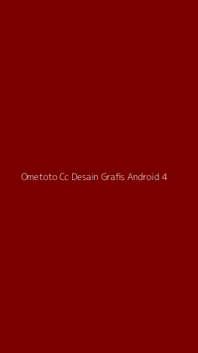 Tampilan Antarmuka Aplikasi Ometoto Cc Desain Grafis Android - 4
