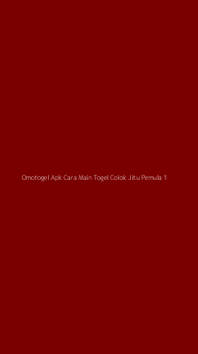 Tampilan Antarmuka Aplikasi Omotogel Apk Cara Main Togel Colok Jitu Pemula - 1
