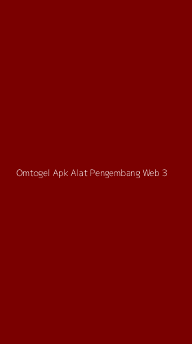 Tampilan Antarmuka Aplikasi Omtogel Apk Alat Pengembang Web - 3