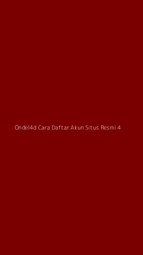 Tampilan Antarmuka Aplikasi Ondel4d Cara Daftar Akun Situs Resmi - 4