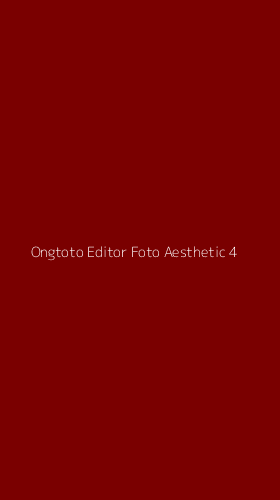 Tampilan Antarmuka Aplikasi Ongtoto Editor Foto Aesthetic - 4