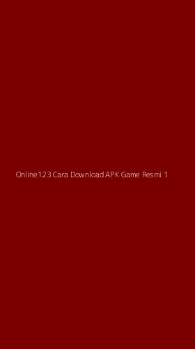 Tampilan Antarmuka Aplikasi Online123 Cara Download Apk Game Resmi - 1