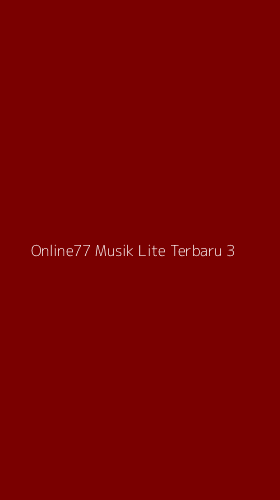 Tampilan Antarmuka Aplikasi Online77 Musik Lite Terbaru - 3