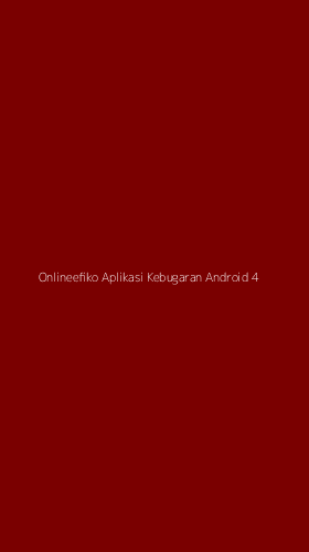 Tampilan Antarmuka Aplikasi Onlineefiko Aplikasi Kebugaran Android - 4