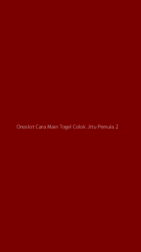 Tampilan Antarmuka Aplikasi Onoslot Cara Main Togel Colok Jitu Pemula - 2