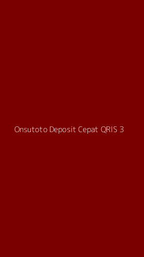Tampilan Antarmuka Aplikasi Onsutoto Deposit Cepat Qris - 3