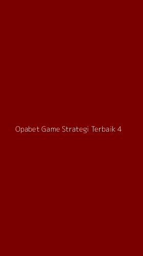 Tampilan Antarmuka Aplikasi Opabet Game Strategi Terbaik - 4