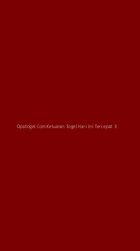 Tampilan Antarmuka Aplikasi Opatogel Com Keluaran Togel Hari Ini Tercepat - 3