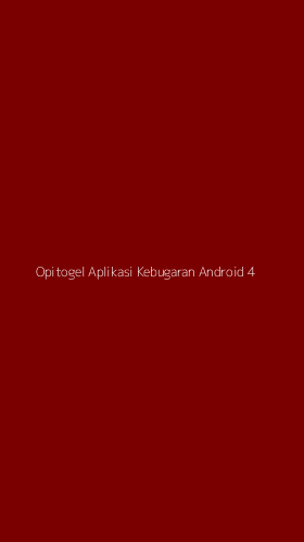 Tampilan Antarmuka Aplikasi Opitogel Aplikasi Kebugaran Android - 4