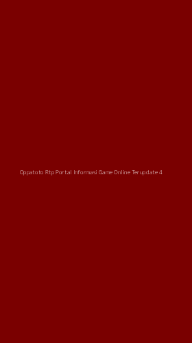 Tampilan Antarmuka Aplikasi Oppatoto Rtp Portal Informasi Game Online Terupdate - 4