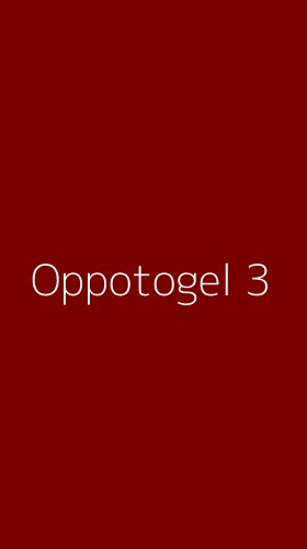 Tampilan Antarmuka Aplikasi Oppotogel - 3
