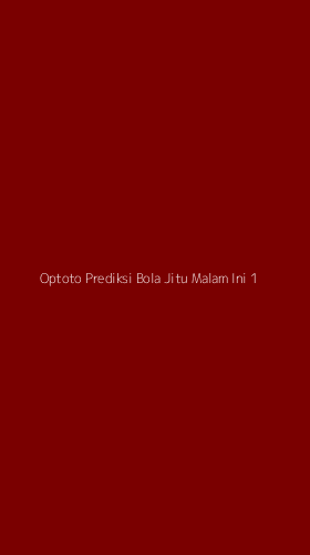 Tampilan Antarmuka Aplikasi Optoto Prediksi Bola Jitu Malam Ini - 1