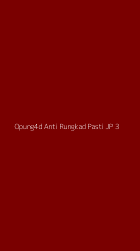 Tampilan Antarmuka Aplikasi Opung4d Anti Rungkad Pasti Jp - 3