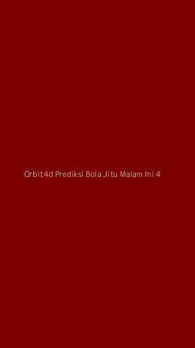 Tampilan Antarmuka Aplikasi Orbit4d Prediksi Bola Jitu Malam Ini - 4