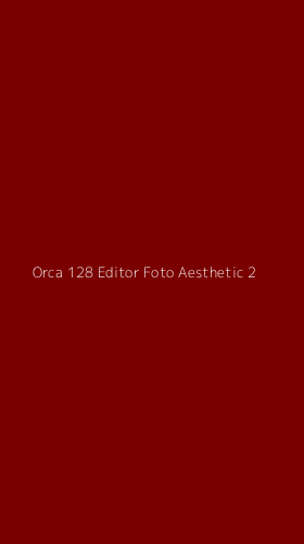 Tampilan Antarmuka Aplikasi Orca 128 Editor Foto Aesthetic - 2
