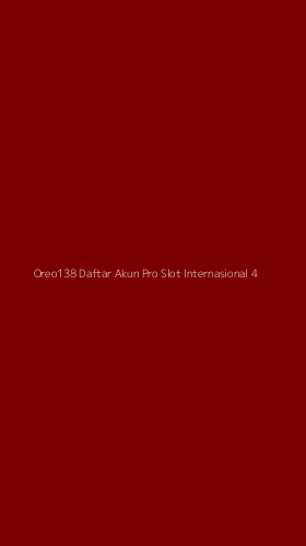 Tampilan Antarmuka Aplikasi Oreo138 Daftar Akun Pro Slot Internasional - 4