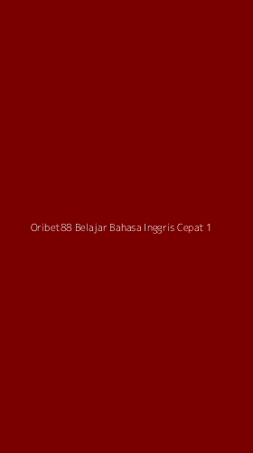 Tampilan Antarmuka Aplikasi Oribet88 Belajar Bahasa Inggris Cepat - 1