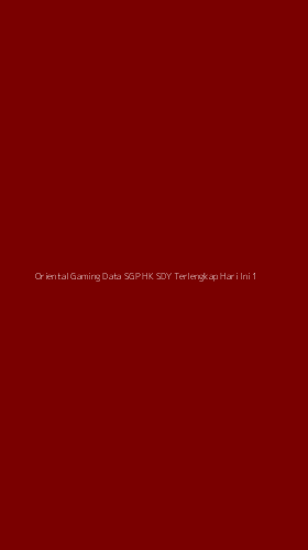 Tampilan Antarmuka Aplikasi Oriental Gaming Data Sgp Hk Sdy Terlengkap Hari Ini - 1