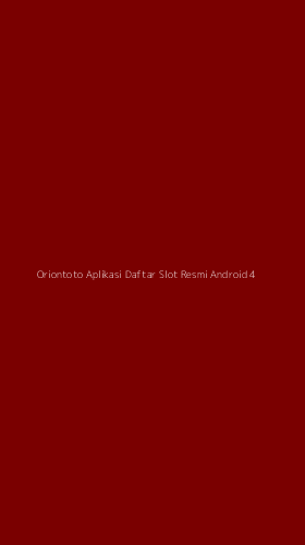 Tampilan Antarmuka Aplikasi Oriontoto Aplikasi Daftar Slot Resmi Android - 4