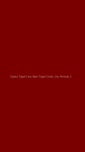 Tampilan Antarmuka Aplikasi Osaka Togel Cara Main Togel Colok Jitu Pemula - 2