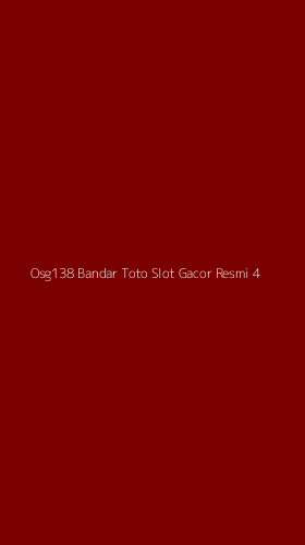 Tampilan Antarmuka Aplikasi Osg138 Bandar Toto Slot Gacor Resmi - 4