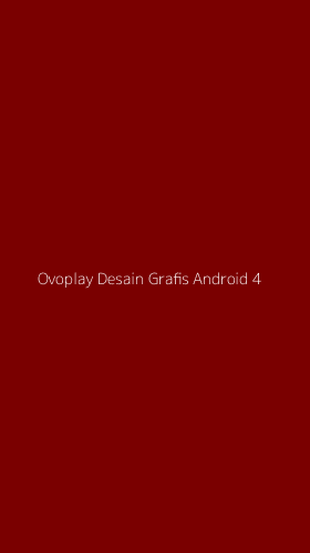 Tampilan Antarmuka Aplikasi Ovoplay Desain Grafis Android - 4