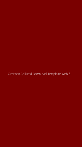 Tampilan Antarmuka Aplikasi Ovototo Aplikasi Download Template Web - 3