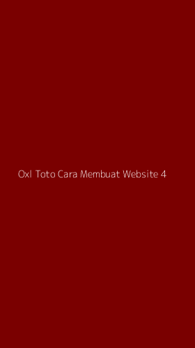 Tampilan Antarmuka Aplikasi Oxl Toto Cara Membuat Website - 4