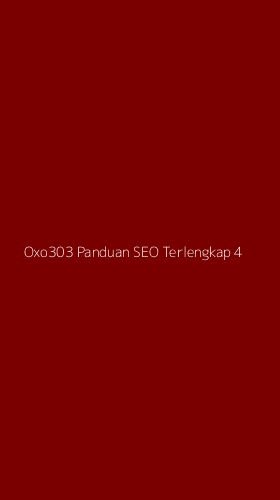 Tampilan Antarmuka Aplikasi Oxo303 Panduan Seo Terlengkap - 4