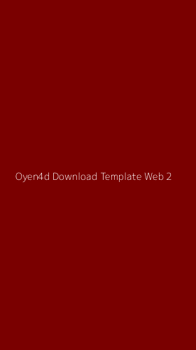 Tampilan Antarmuka Aplikasi Oyen4d Download Template Web - 2