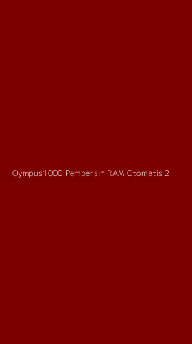 Tampilan Antarmuka Aplikasi Oympus1000 Pembersih Ram Otomatis - 2